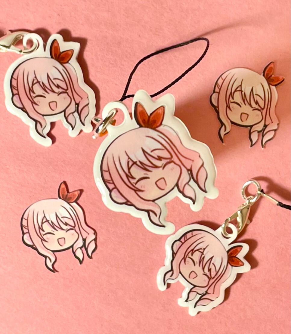 Mizuki Phone Charm (handmade)
