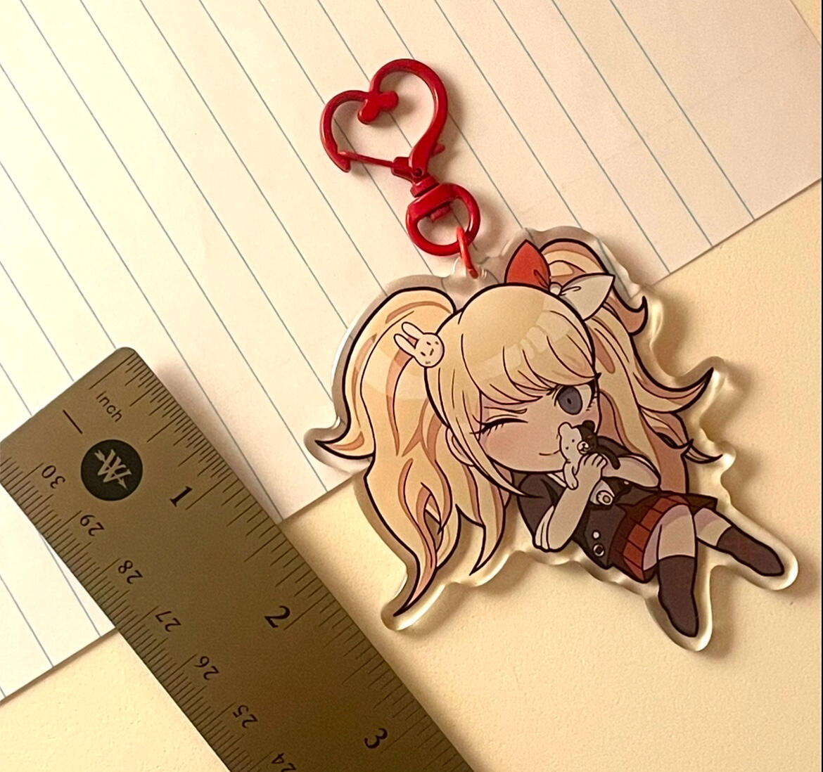 Junko Enoshima acrylic keychain