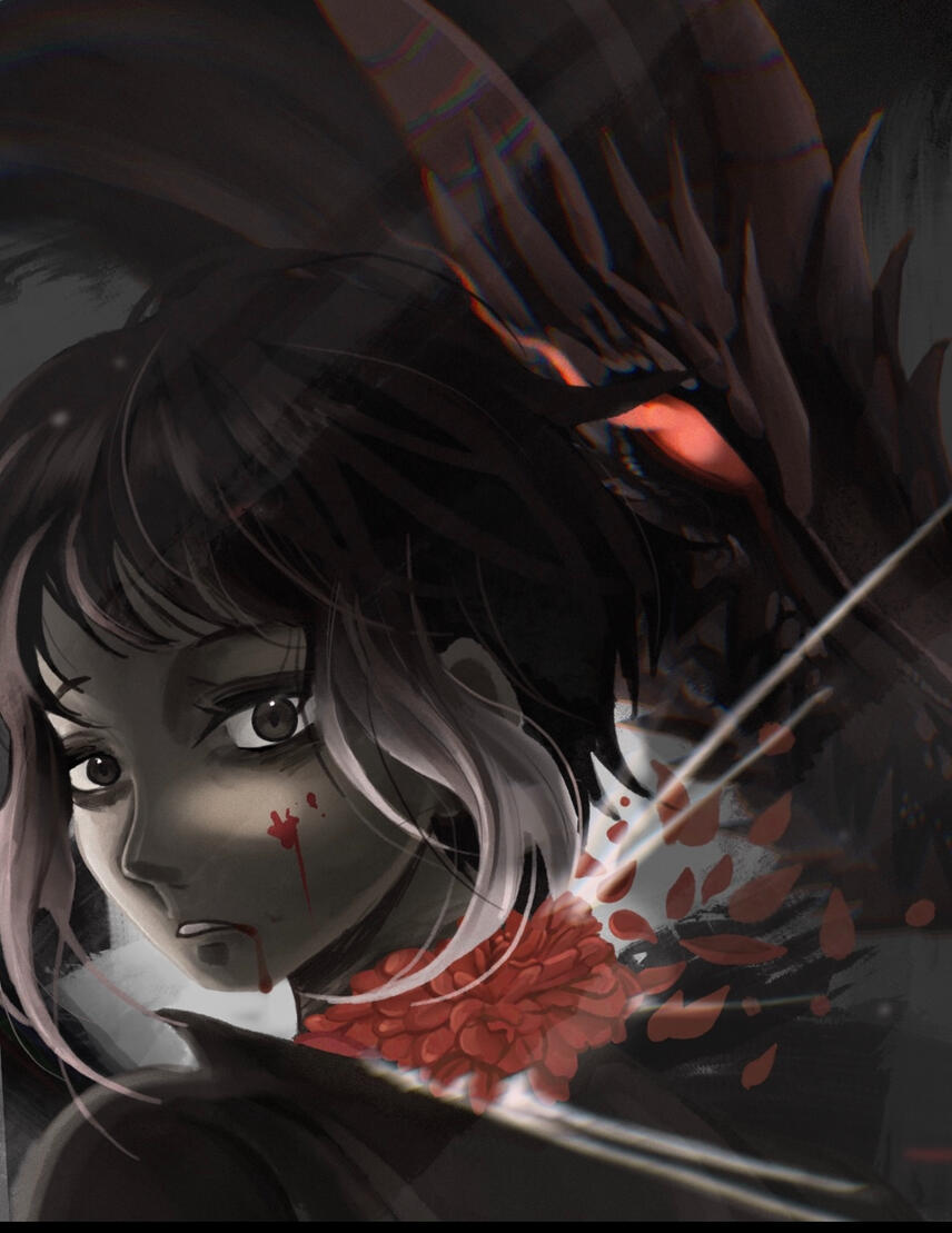Akutagawa Digital art (2); sold as posters and prints